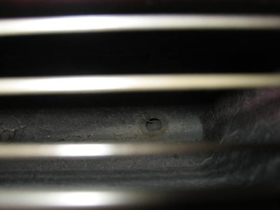 Heater plenum drain hole 005.jpg and 